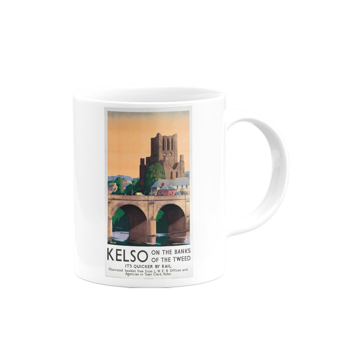 Kelso on the banks of the Tweed Mug