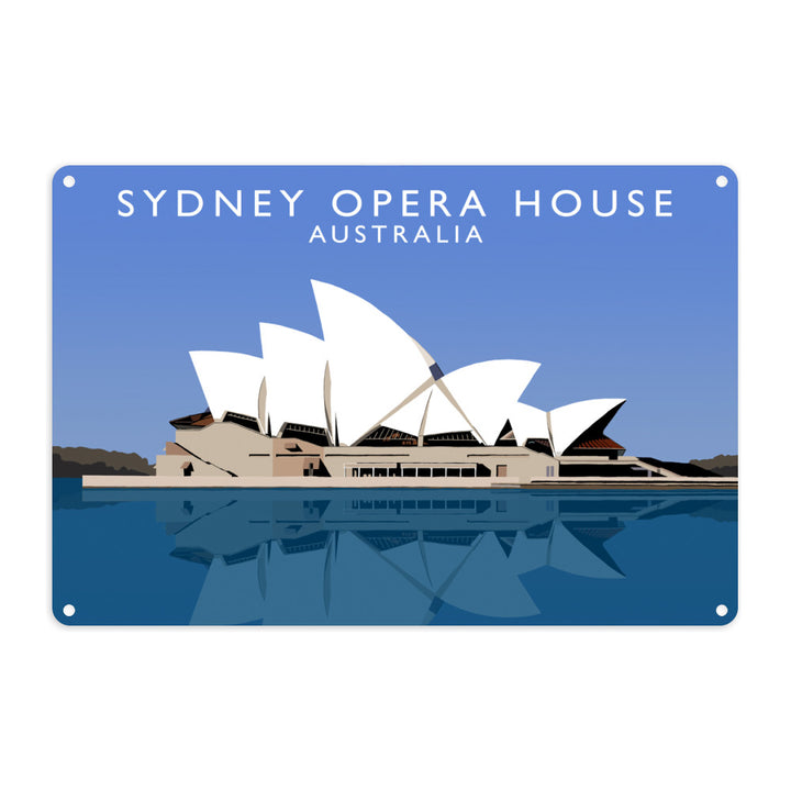 Sydney Opera House, Australia Metal Sign