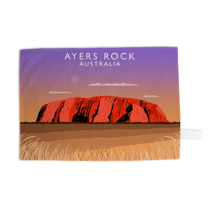 Ayers Rock, Australia Tea Towel