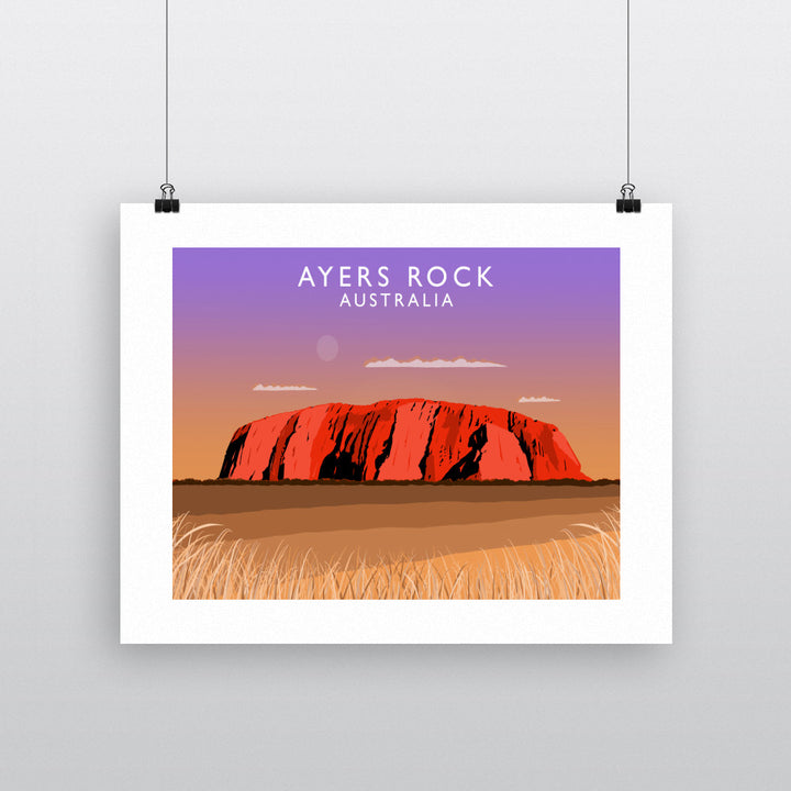 Ayers Rock, Australia 90x120cm Fine Art Print
