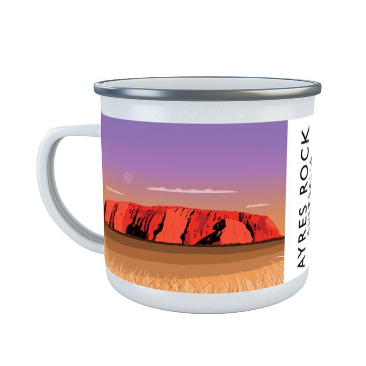 Ayers Rock, Australia Enamel Mug