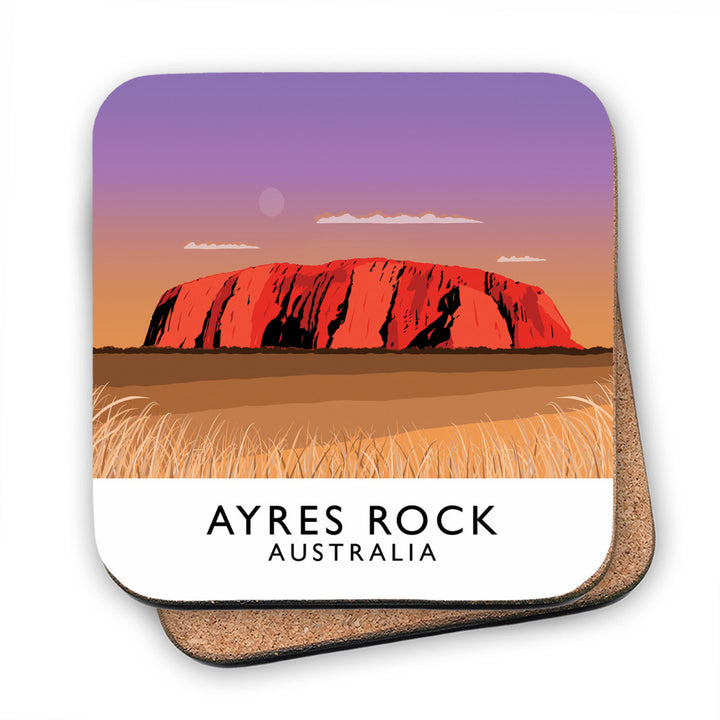 Ayers Rock, Australia MDF Coaster