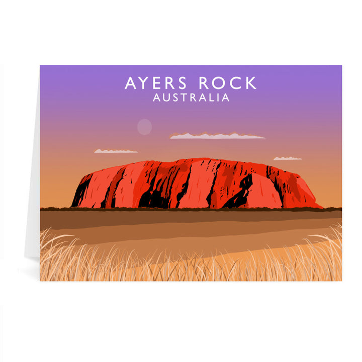Ayers Rock, Australia Greeting Card 7x5