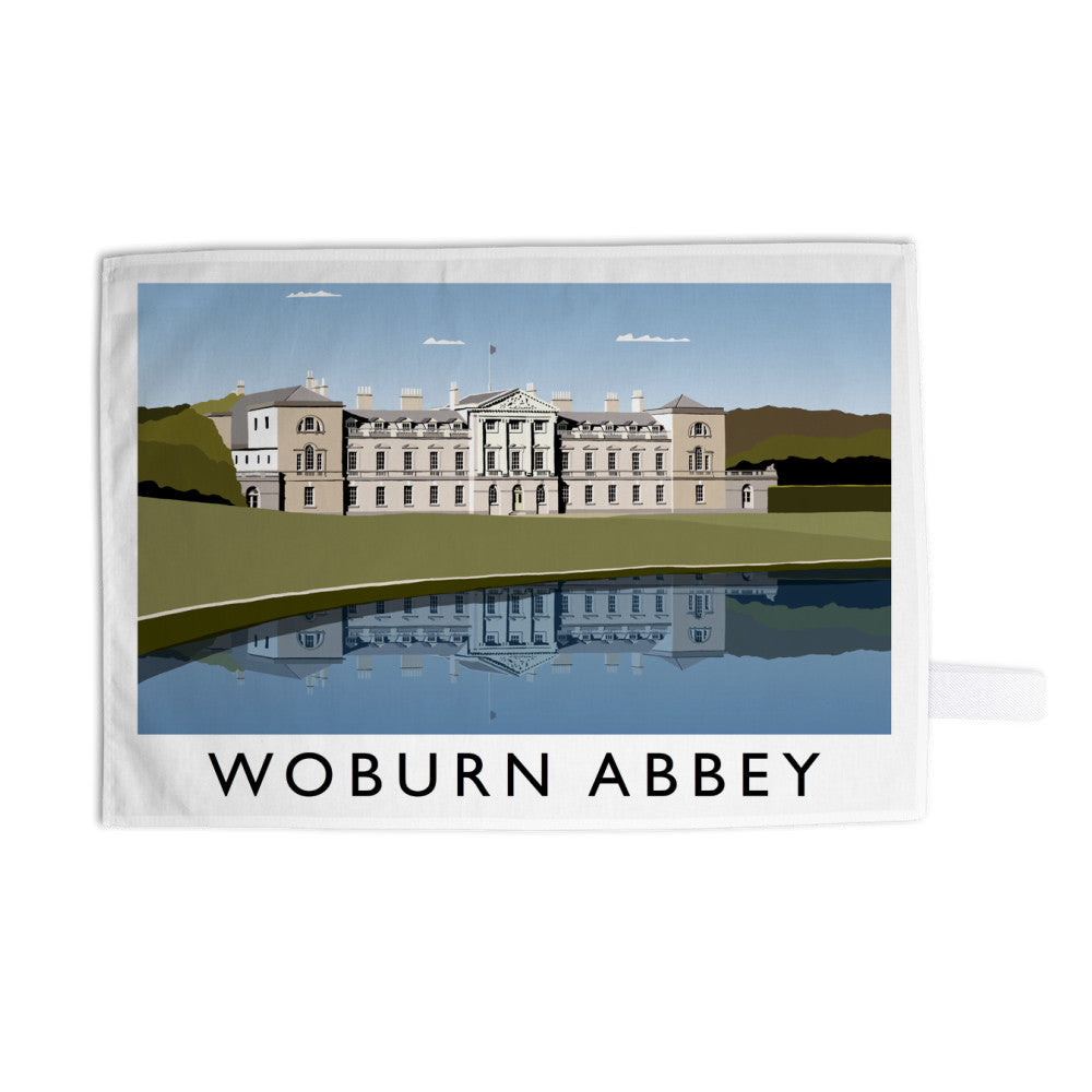 Woburn Abbey, Bedfordshire Tea Towel