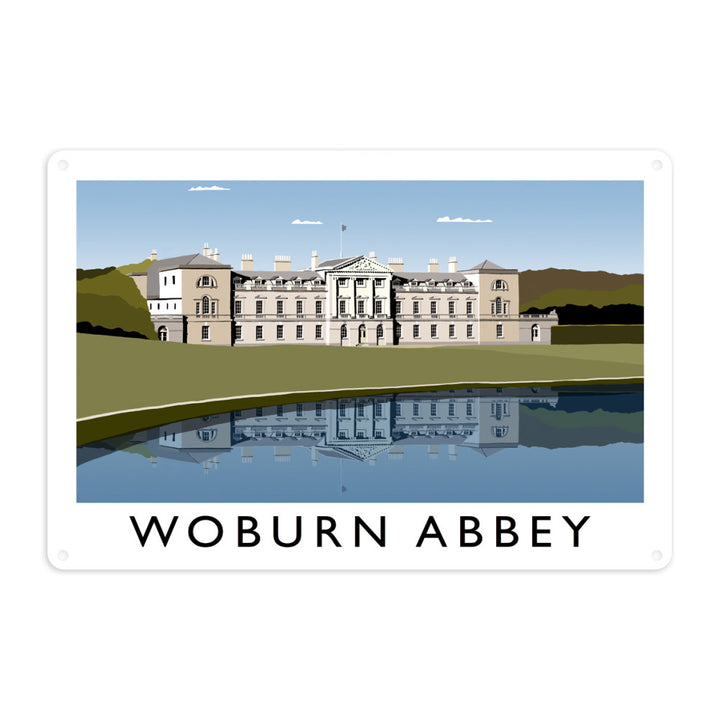 Woburn Abbey, Bedfordshire Metal Sign