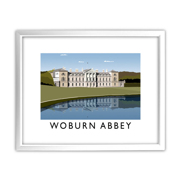 Woburn Abbey, Bedfordshire 11x14 Framed Print (White)