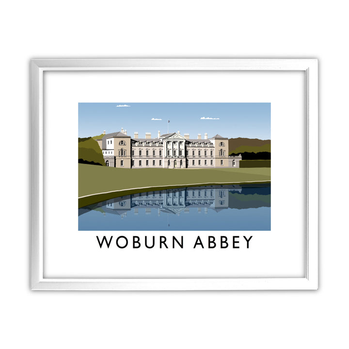 Woburn Abbey, Bedfordshire 11x14 Framed Print (White)