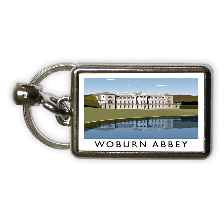 Woburn Abbey, Bedfordshire Metal Keyring
