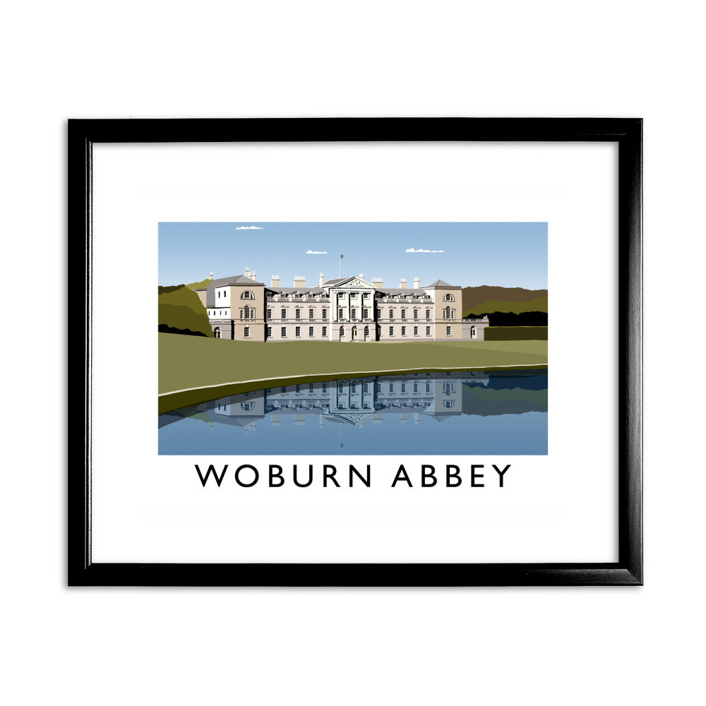 Woburn Abbey, Bedfordshire 11x14 Framed Print (Black)