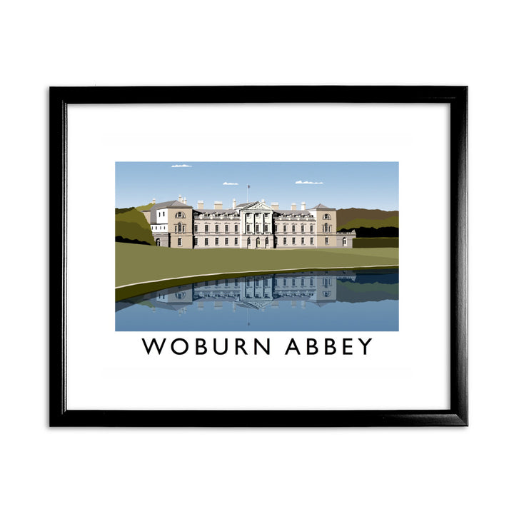 Woburn Abbey, Bedfordshire 11x14 Framed Print (Black)