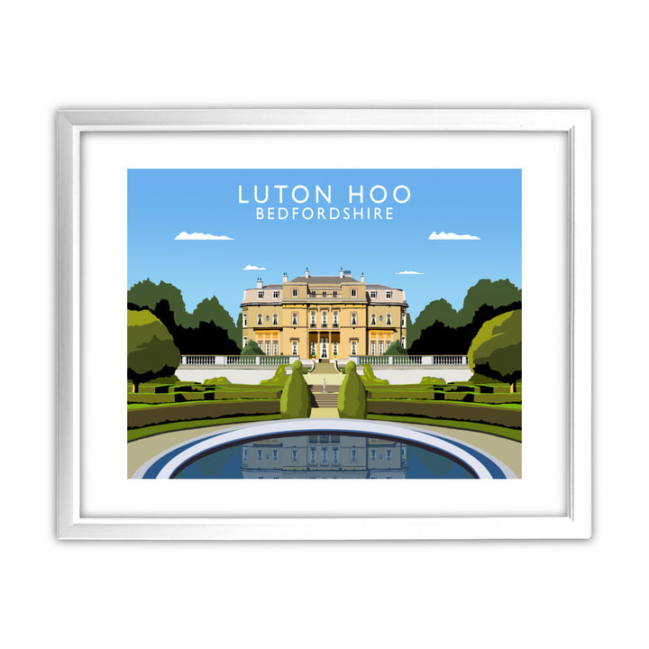 Luton Hoo, Bedfordshire 11x14 Framed Print (White)