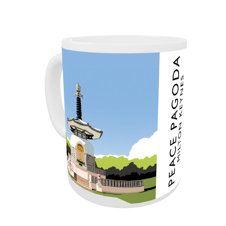 Peace Pagoda, Milton Keynes Coloured Insert Mug