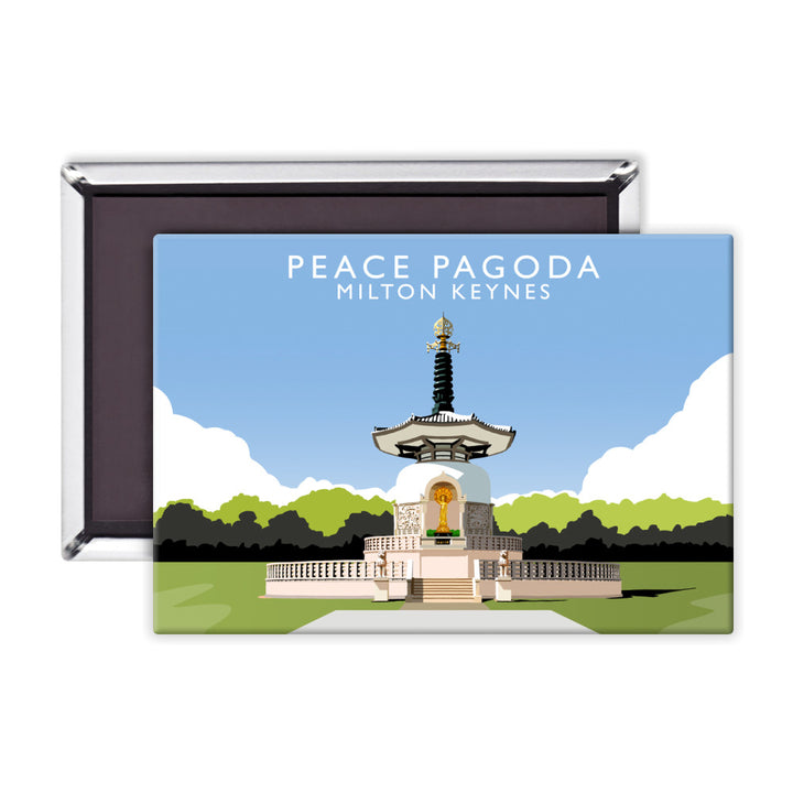 Peace Pagoda, Milton Keynes Magnet