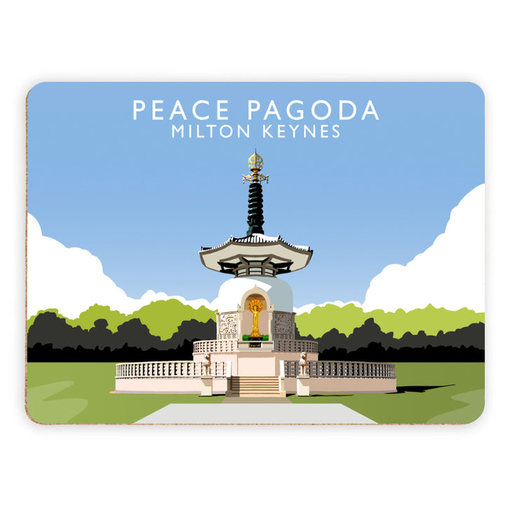 Peace Pagoda, Milton Keynes Placemat