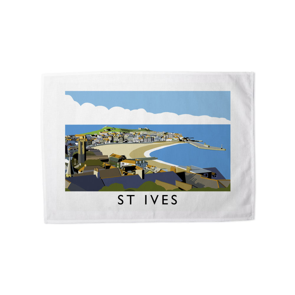 St Ives, Cornwall Tea Towel