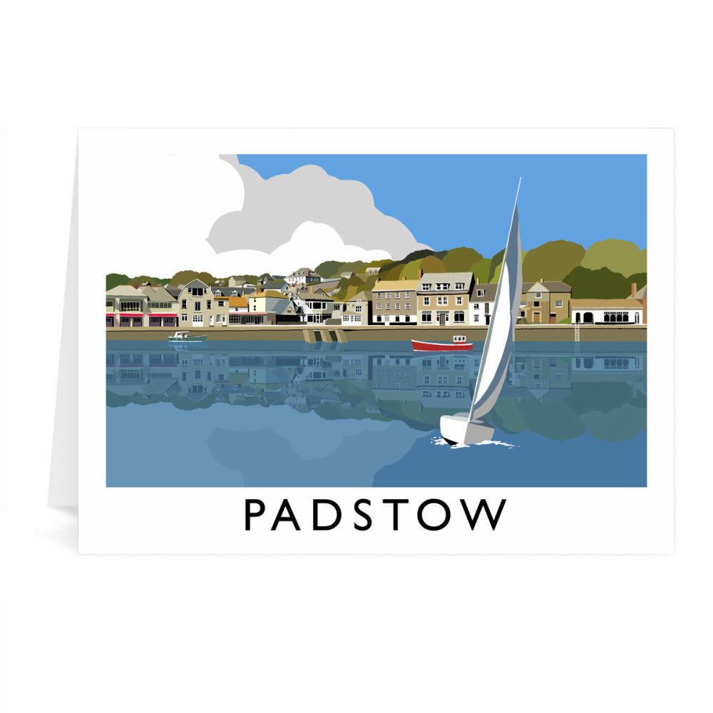 Padstow, Cornwall Greeting Card 7x5