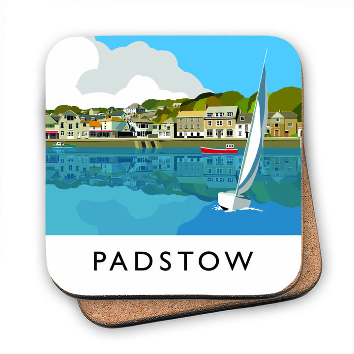 Padstow, Cornwall MDF Coaster