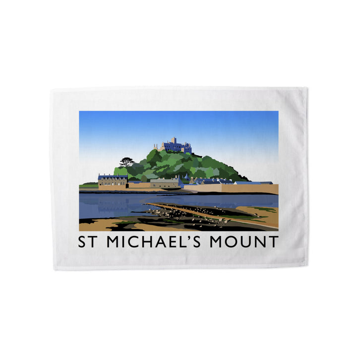 St Michaels Mount, Cornwall Tea Towel