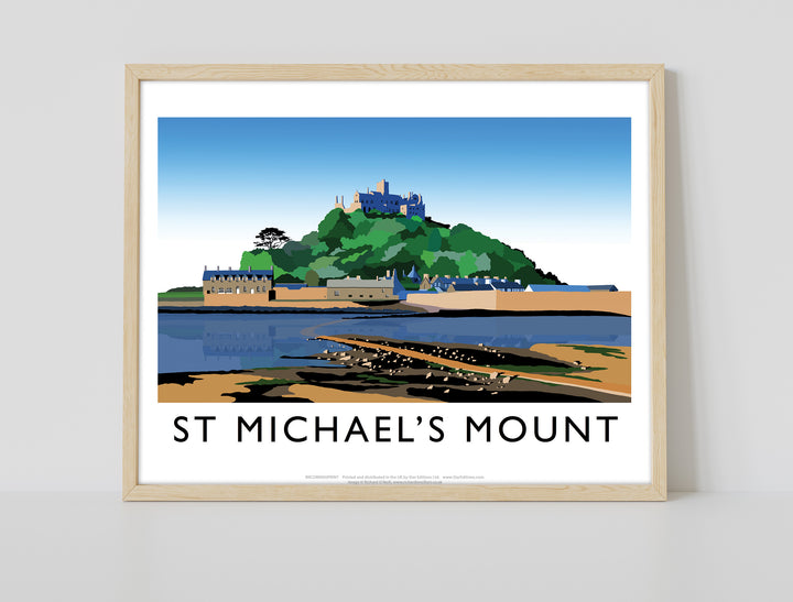 St Michaels Mount, Cornwall - Art Print