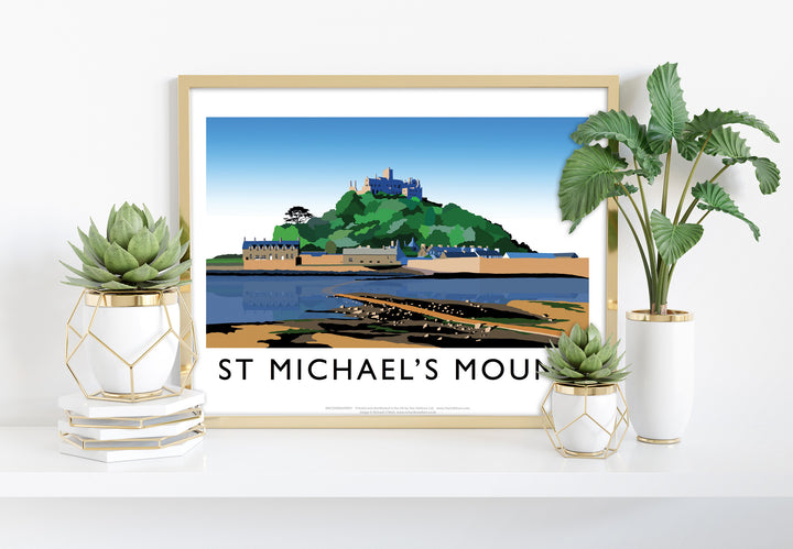 St Michaels Mount, Cornwall - Art Print