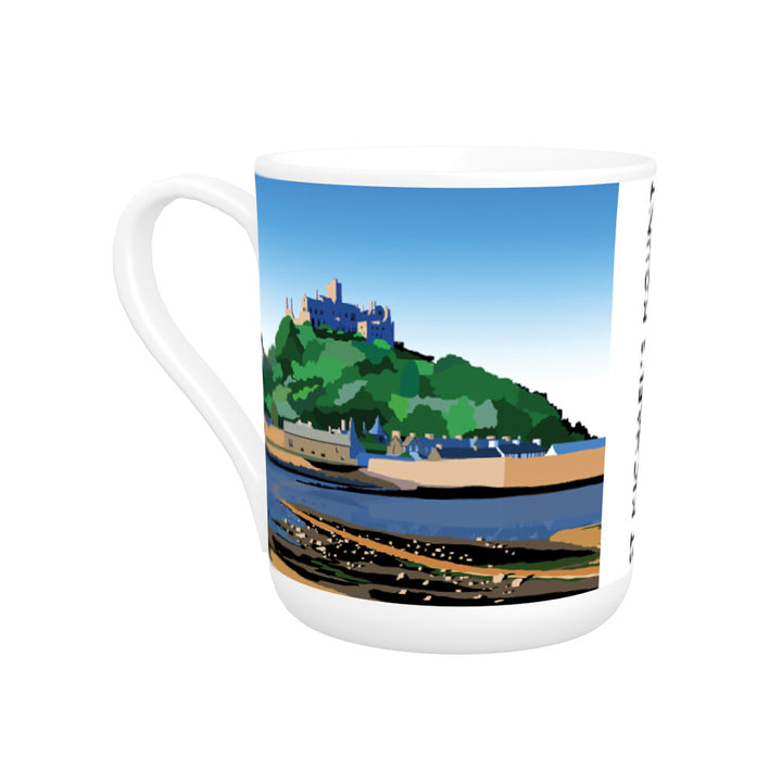 St Michaels Mount, Cornwall Bone China Mug