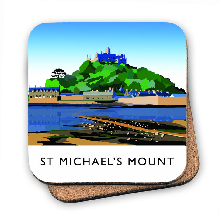 St Michaels Mount, Cornwall MDF Coaster