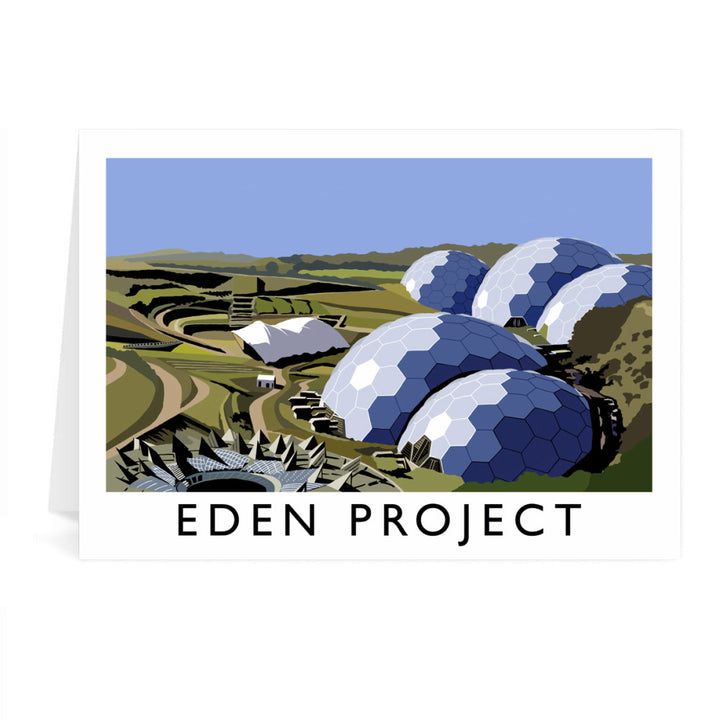 Eden Project, Cornwall Greeting Card 7x5