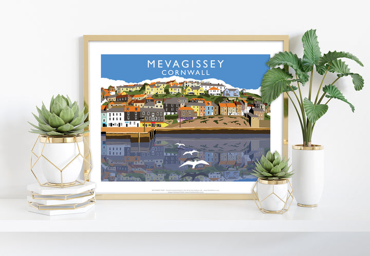 Mevagissey, Cornwall - Art Print