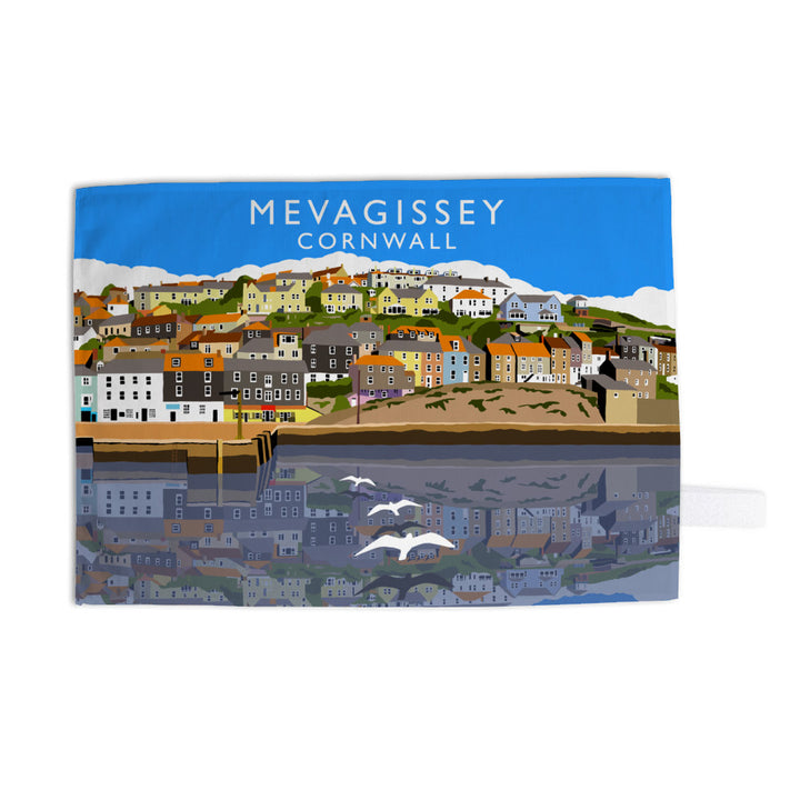 Mevagissey, Cornwall Tea Towel
