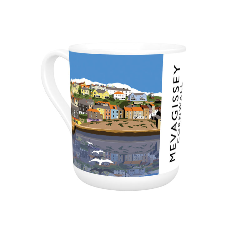 Mevagissey, Cornwall Bone China Mug