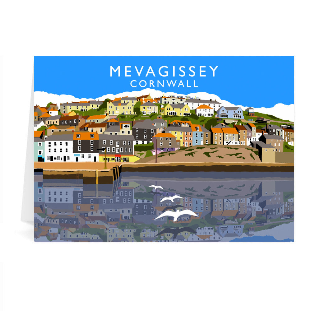 Mevagissey, Cornwall Greeting Card 7x5