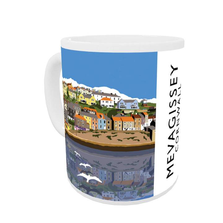 Mevagissey, Cornwall Coloured Insert Mug