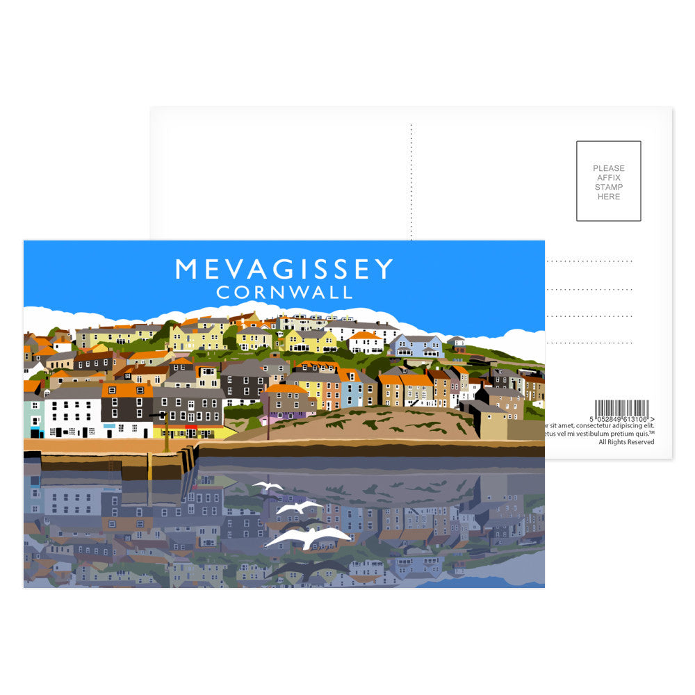 Mevagissey, Cornwall Postcard Pack