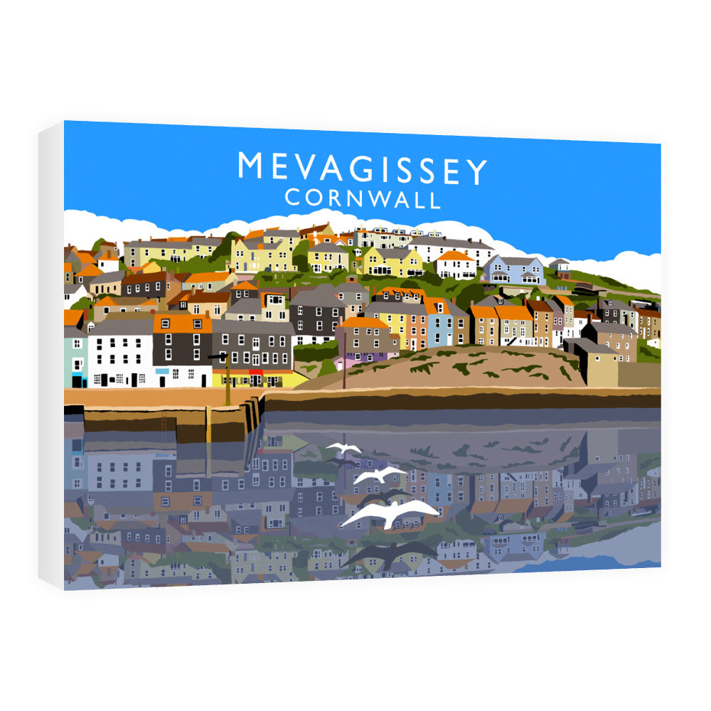 Mevagissey, Cornwall 60cm x 80cm Canvas