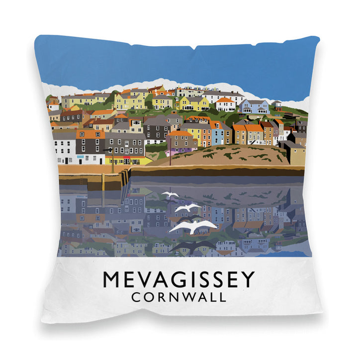 Mevagissey, Cornwall Fibre Filled Cushion