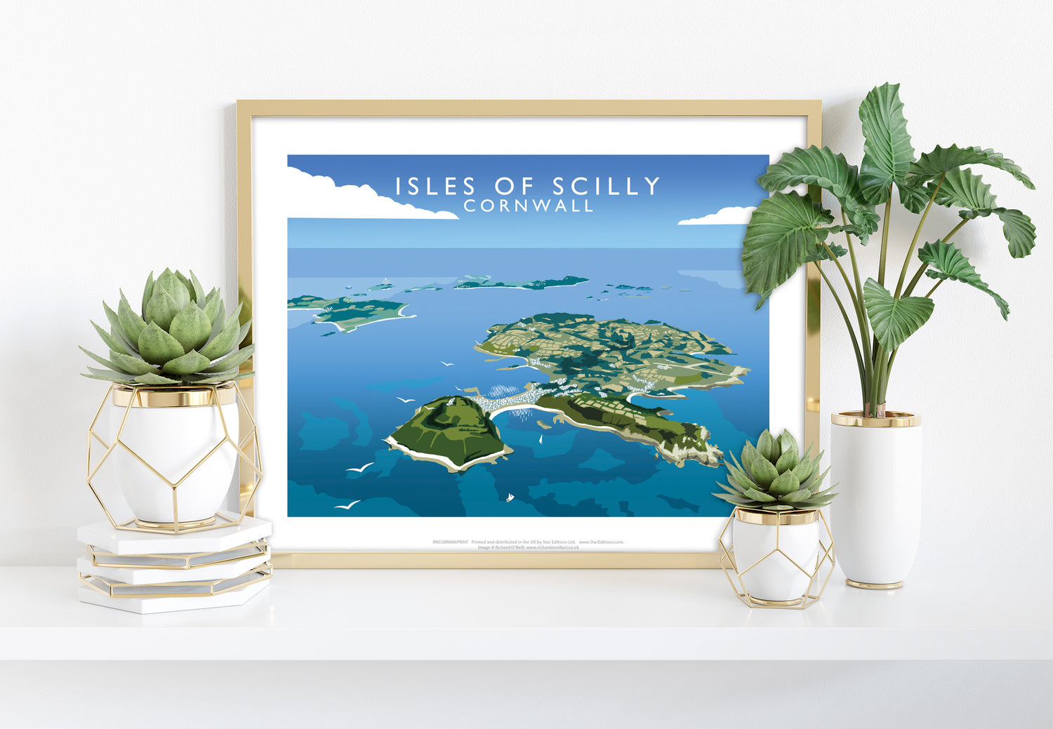 Isles of Scilly, Cornwall - Art Print