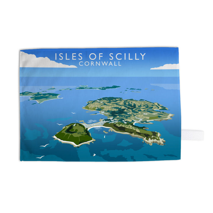 Isles of Scilly, Cornwall Tea Towel