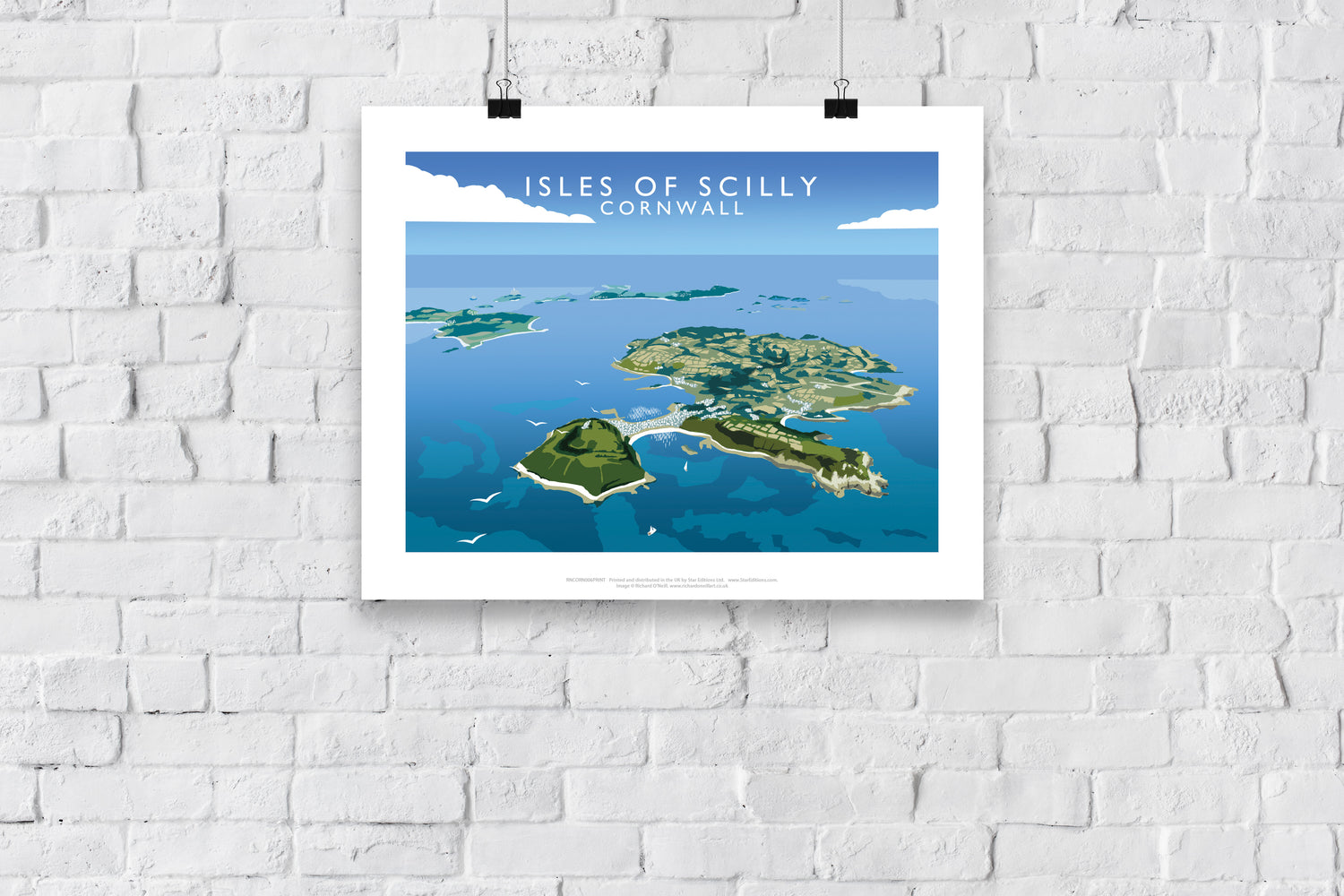Isles of Scilly, Cornwall - Art Print