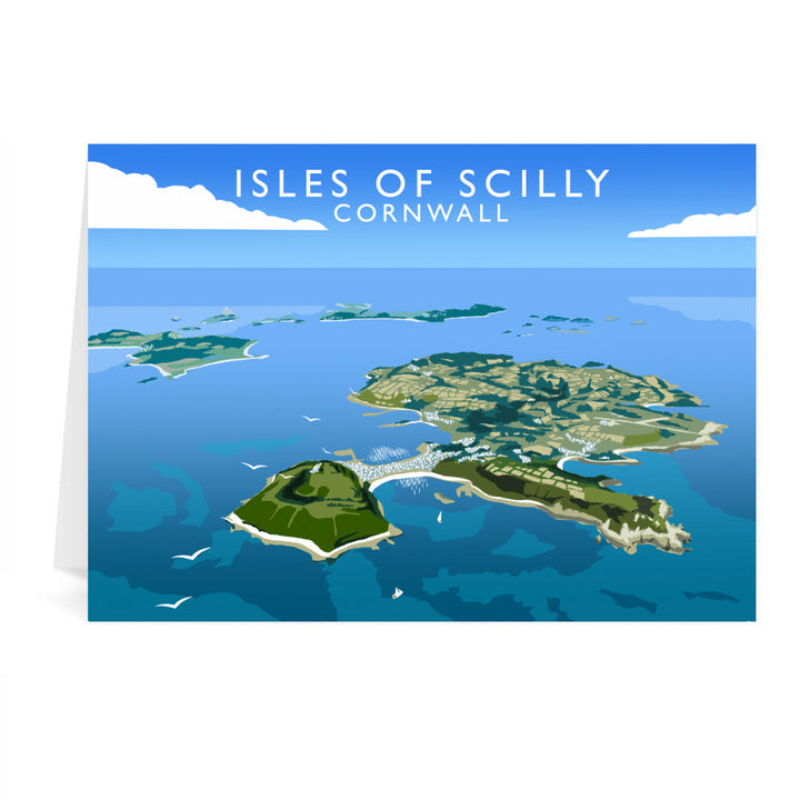 Isles of Scilly, Cornwall Greeting Card 7x5