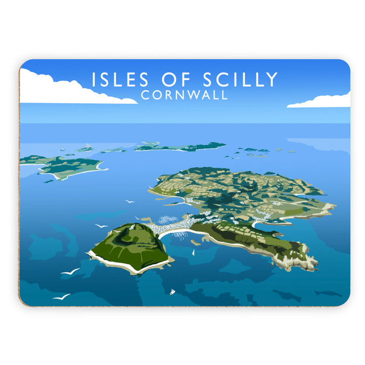 Isles of Scilly, Cornwall Placemat