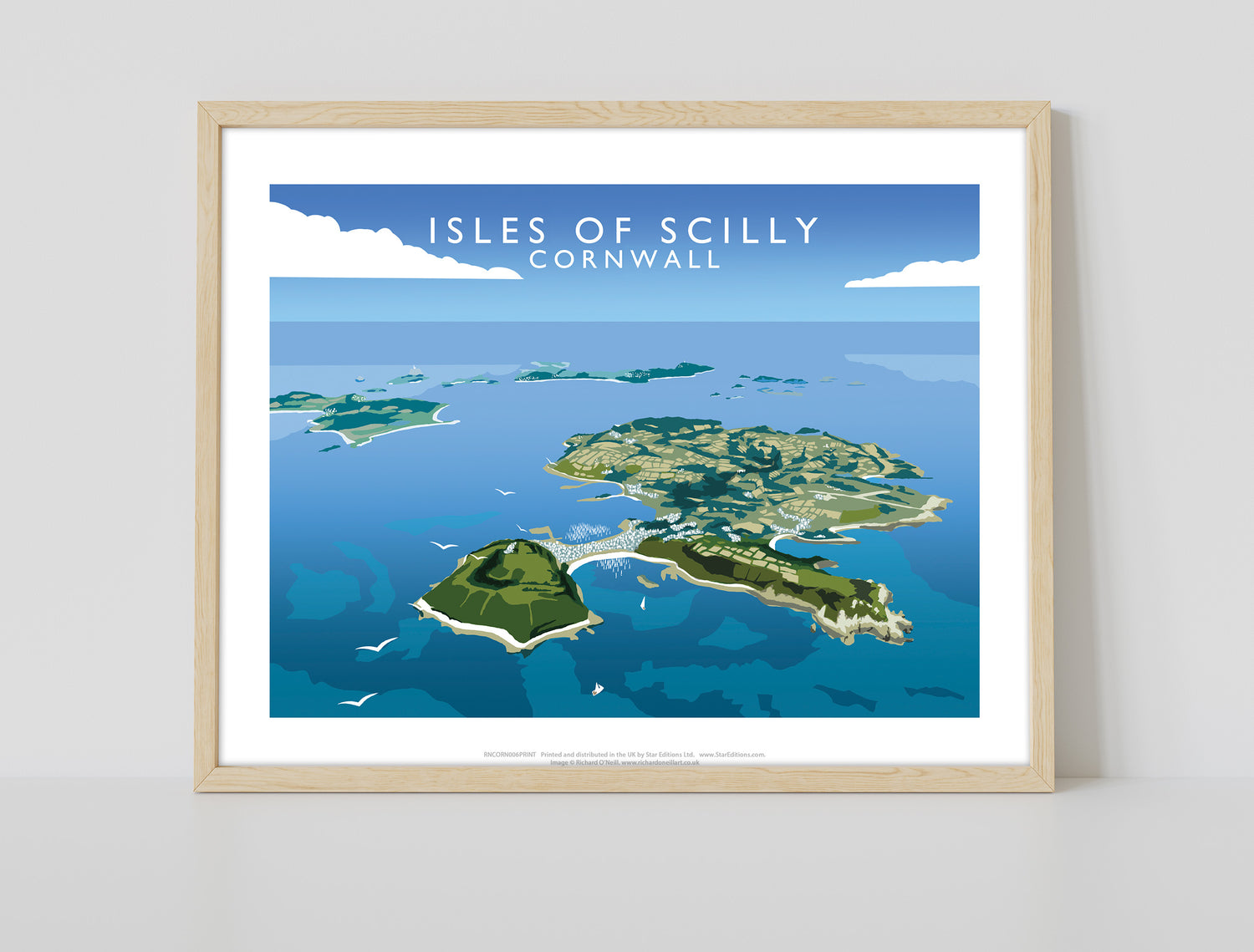 Isles of Scilly, Cornwall - Art Print