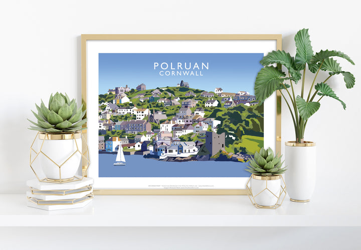 Polruan, Cornwall - Art Print