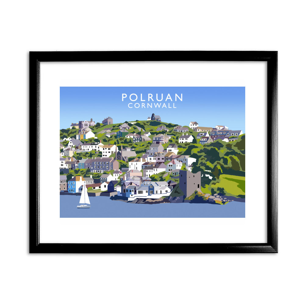 Polruan, Cornwall - Art Print