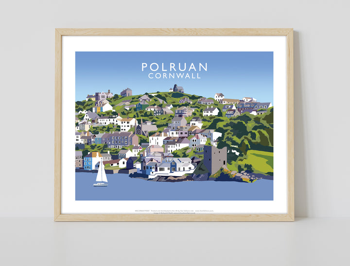 Polruan, Cornwall - Art Print
