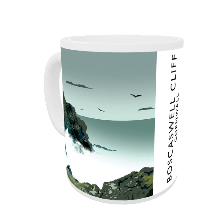 Boascaswell Cliff, Cornwall Mug