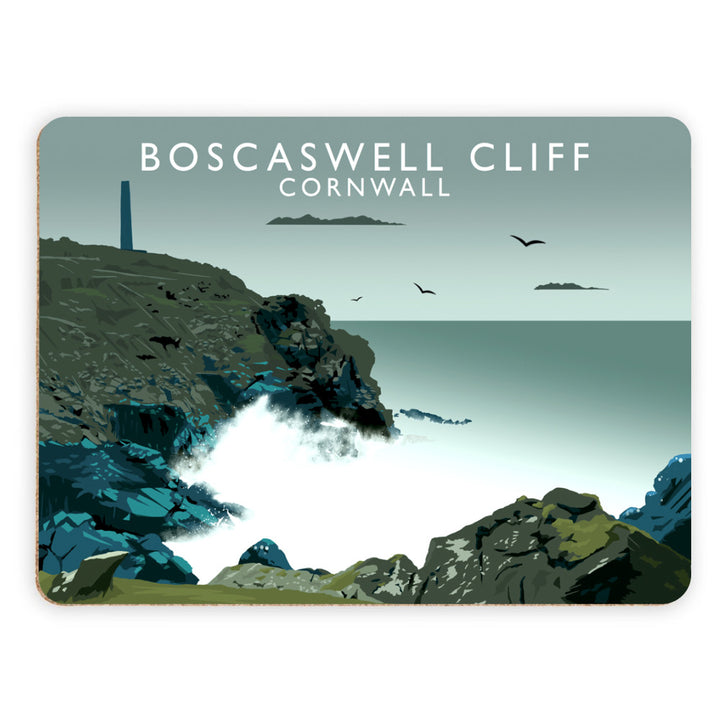 Boascaswell Cliff, Cornwall Placemat