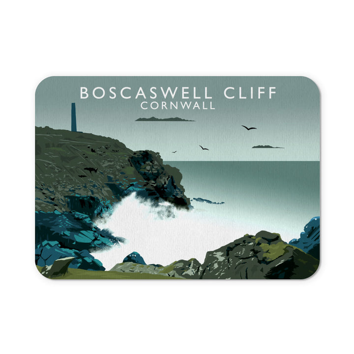 Boascaswell Cliff, Cornwall Mouse Mat