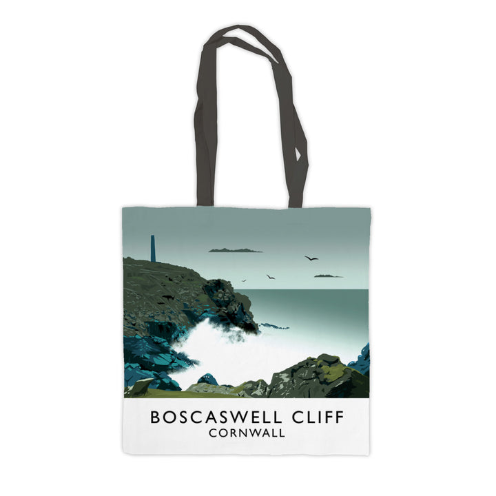 Boascaswell Cliff, Cornwall Premium Tote Bag