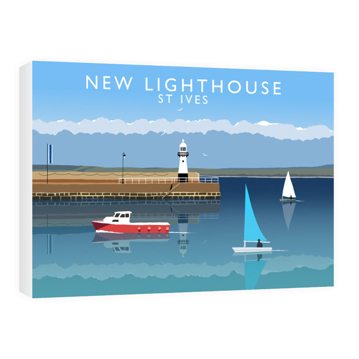 New Lighthouse, St Ives 60cm x 80cm Canvas