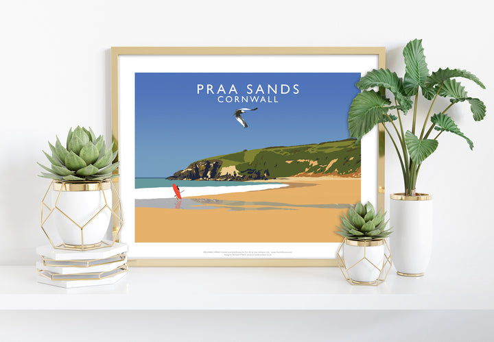 Praa Sands, Cornwall - Art Print